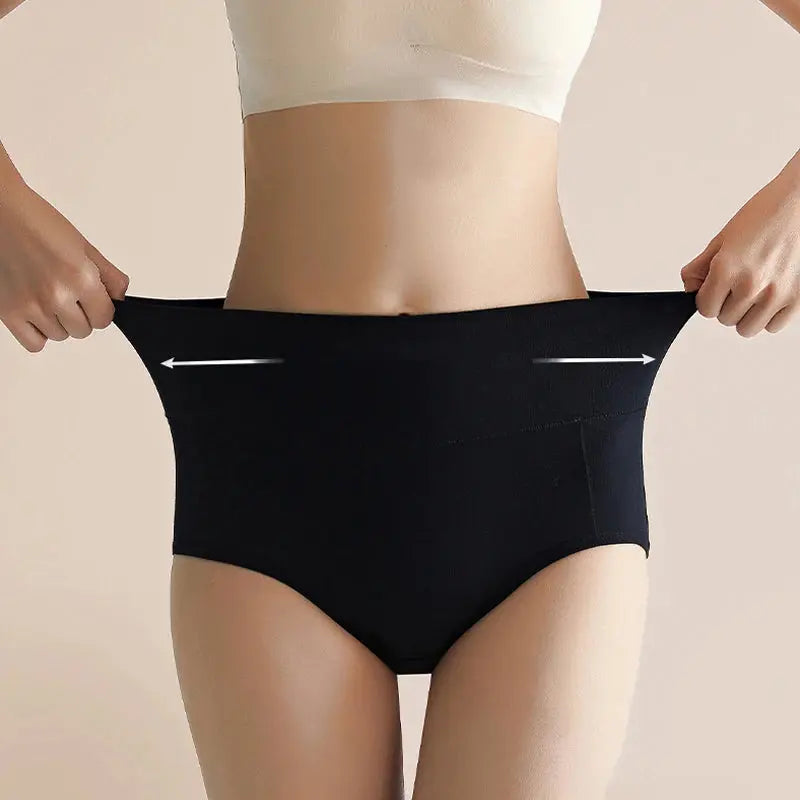 High Waist Leak-Proof Menstrual Panties for Women – Cotton Period Underwear (3 Pack) My Store
